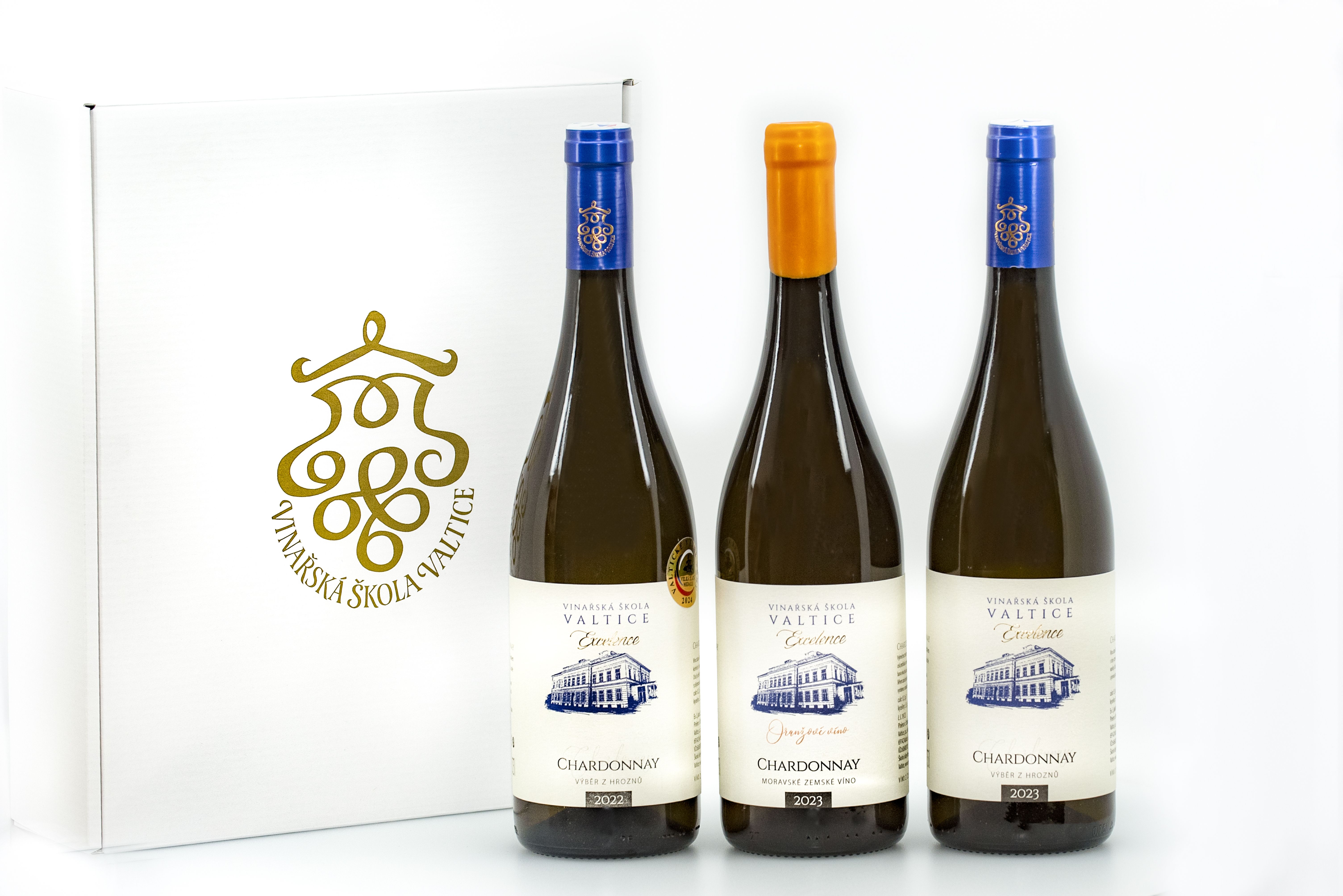 Dárkový set 3x Chardonnay